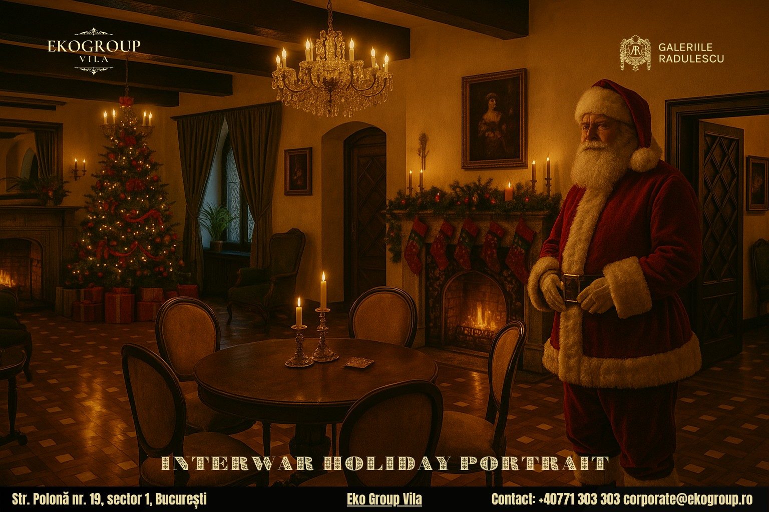 Moș Crăciun în anii ’30 la Eko Group Vila: O călătorie în farmecul Crăciunului fără reclame 5 Moș Crăciun în anii ’30 la Eko Group Vila: O călătorie în farmecul Crăciunului fără reclame